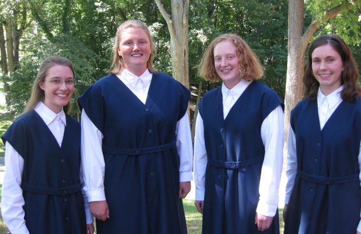 Sisters of St. Francis celebrate postulants, novices, first vows