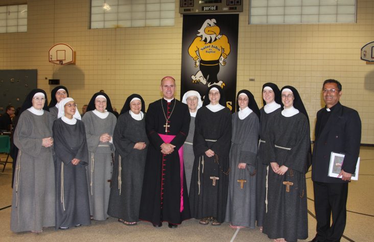Franciscan Sisters Minor welcomed to diocese