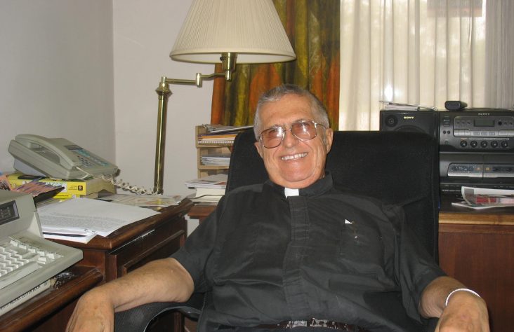 A priest for 50 years in December, Father Sarrazine retiring