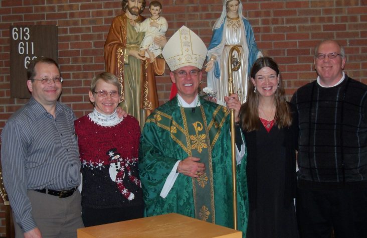 Bishop celebrates World Marriage Day Mass