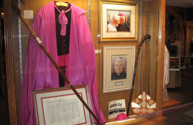 Museum highlights Bishop John M. D’Arcy mementos