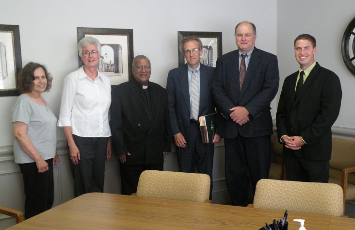 Diocese, St. Rose Parish signs purchase agreement on Monroeville Elementary School building