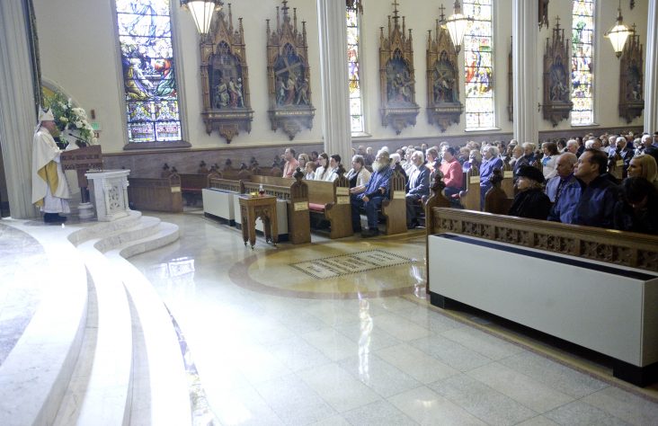 Bishop Rhoades celebrates wedding anniversary Masses