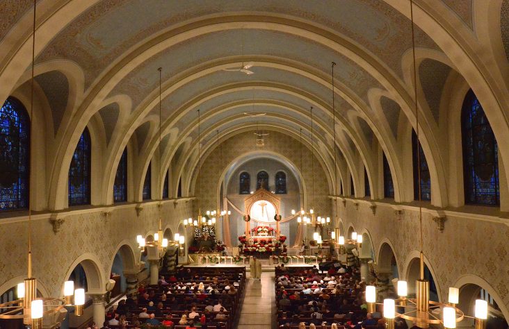 St. Monica celebrates Christmas, centennial year ahead