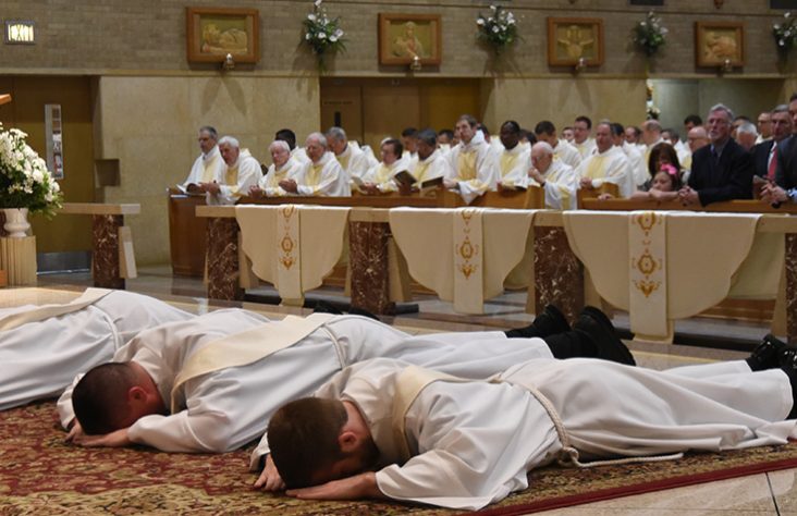 The gift of three newly ordained Priests