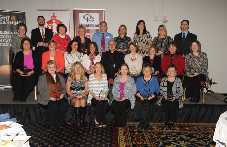Diocesan Catholic school teachers honored for excellence