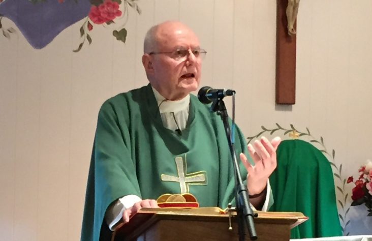 Oratory worshippers bid a fond farewell to Father Gall