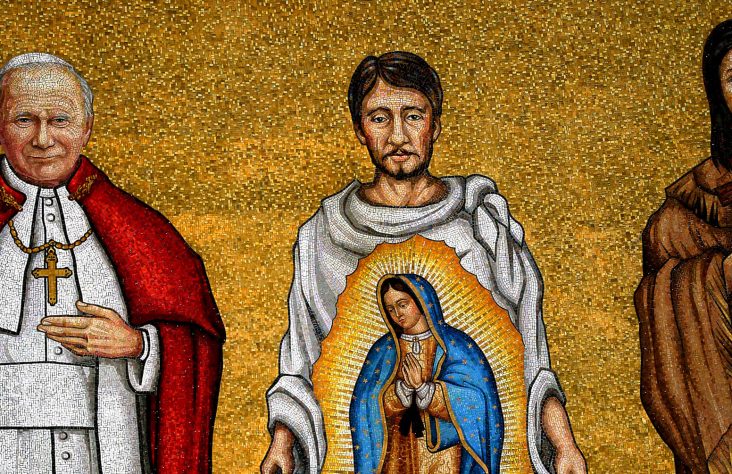 St. Vincent de Paul and St. Juan Diego