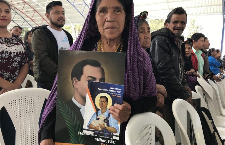US brother beatified on fields of Guatemalan school he served
