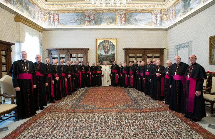 Bishops say ‘ad limina’ meeting strengthens their bond with pope