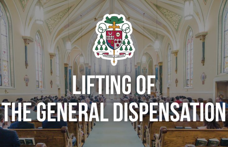 Lifting of the Dispensation from the Obligation of Mass