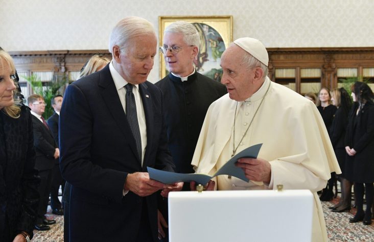 Biden thanks pope for speaking up for the poor, fighting climate crisis