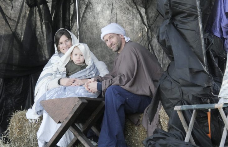 Live Nativity scenes reflect the birth of Jesus