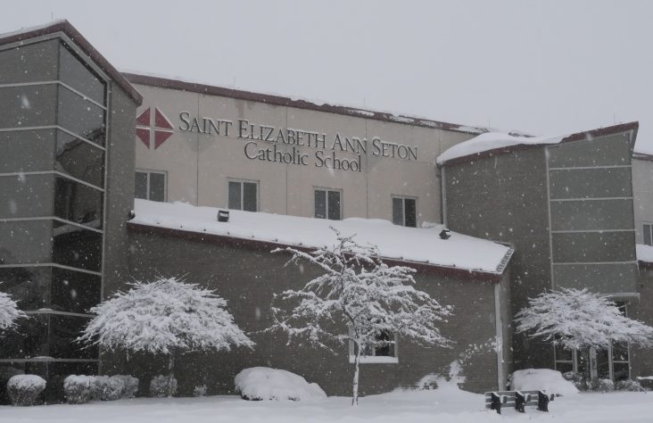 Winter storm interrupts Catholic Schools Week across diocese