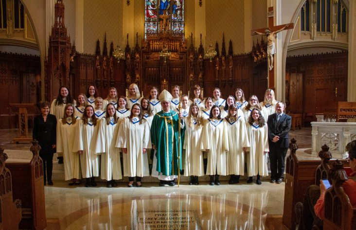 Cathedral of the Immaculate Conception welcomes Saint Mary’s College choir