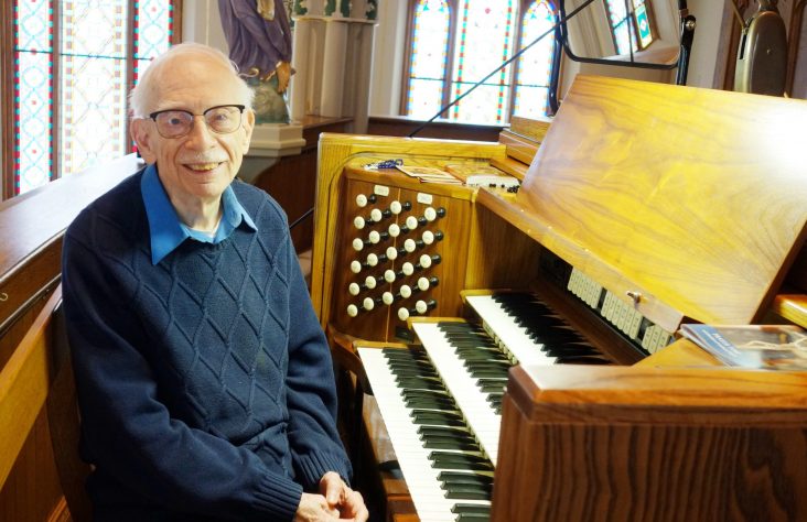 Organist celebrates 60 years of sharing faith through music 