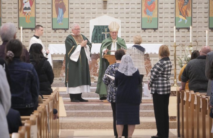 Catechumens and candidates profess eagerness to receive graces of the Catholic Church
