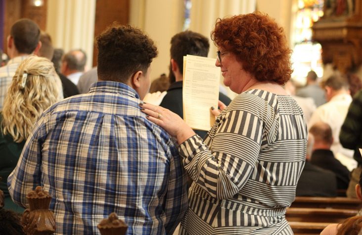 Faith planted in fertile soil for candidates, catechumens