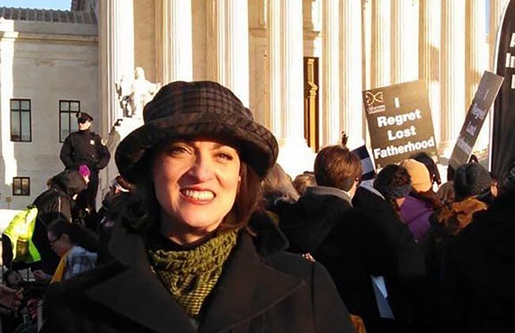 Advocate Deirdre McQuade, 53, helped communicate bishops’ pro-life message
