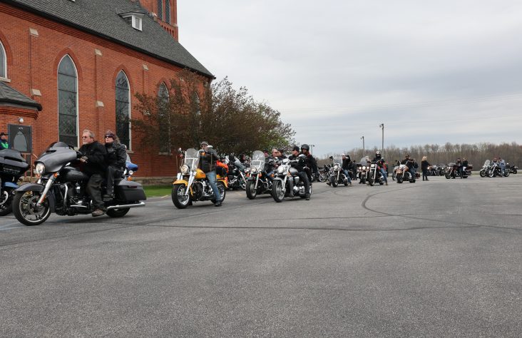 Motorcycle event supports service, community outreach