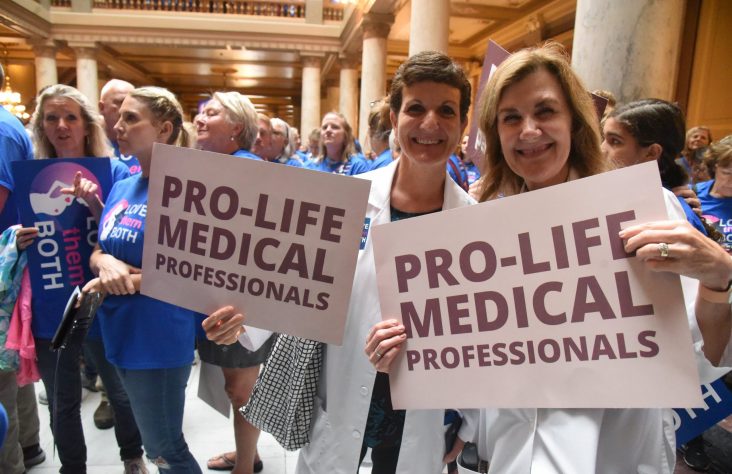 Pro-life Hoosiers rally for unborn babies and their mothers