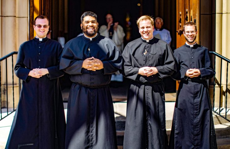 Four Holy Cross Men Profess Final Vows