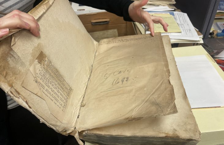 Variety of Historic Documents Collected, Stored at Diocesan Archives