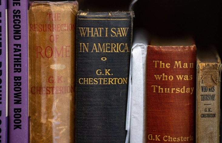 Notre Dame Celebrates Transfer of Chesterton Collection to London Center