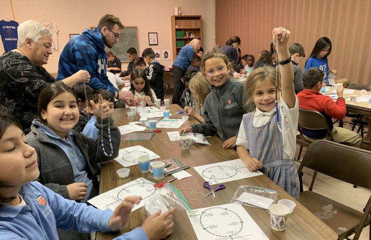 Cathedral School of St. Matthew Students Meet to Work on Becoming Saints