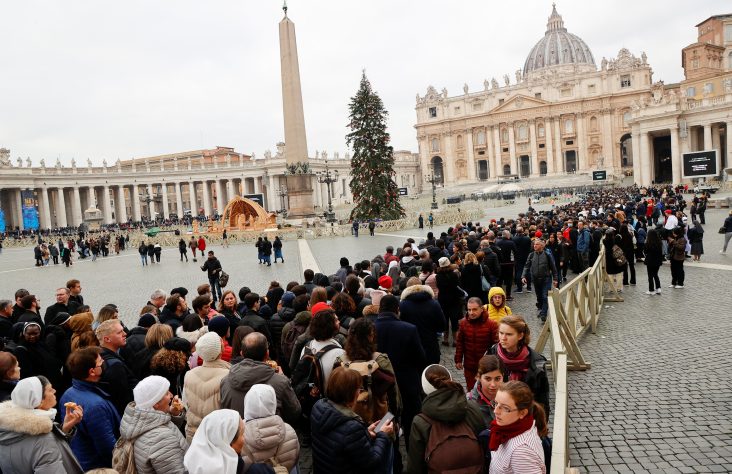 Thousands Pay Last Respects to Pope Benedict in St. Peter’s Basilica