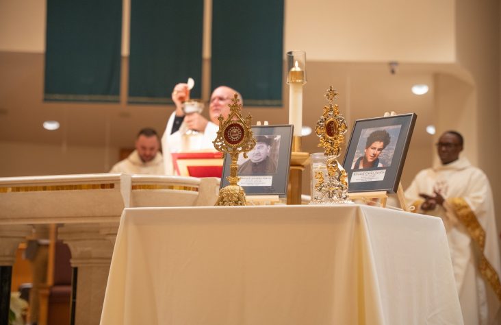 Tour of Relics Across Diocese Ends with Votive Mass of the Holy Eucharist