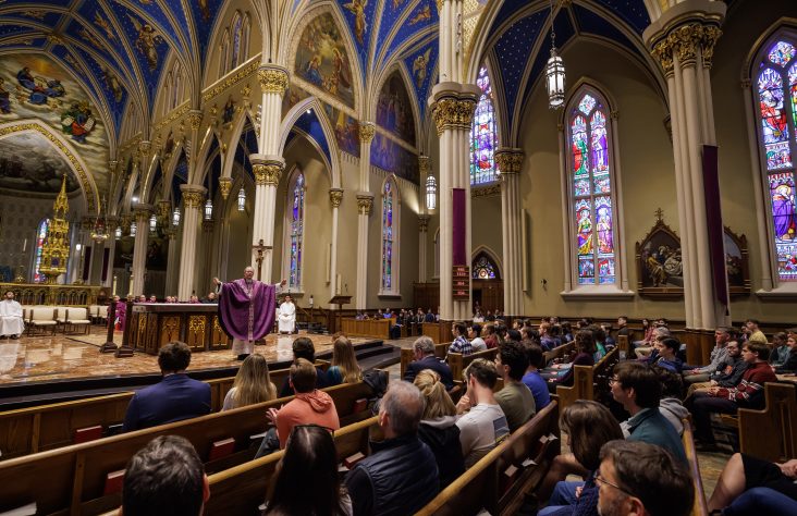 Bishop Robert Barron Visits Notre Dame: What Makes a University Catholic?