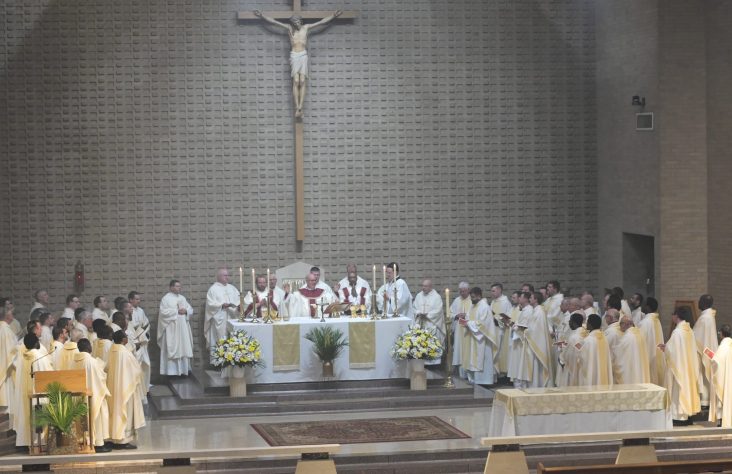 Blessing of Holy Oils and Priestly Vows Renewed at Chrism Masses