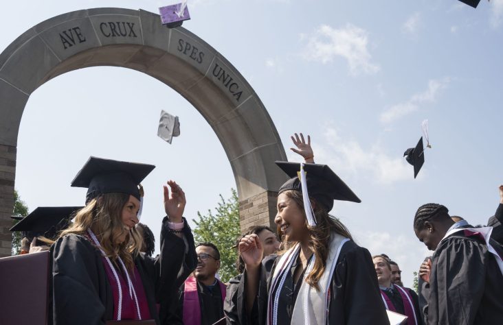 Holy Cross College Graduates told to ‘Put Out into the Deep’ 
