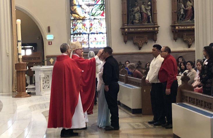 More than 90 Adults Confirmed at Cathedral Masses