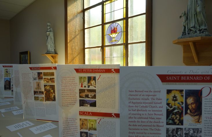 St. Paul Chapel in Fremont Hosts Eucharistic Miracles Exhibit