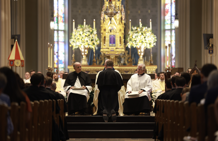 Ten Holy Cross Men Profess Final Vows