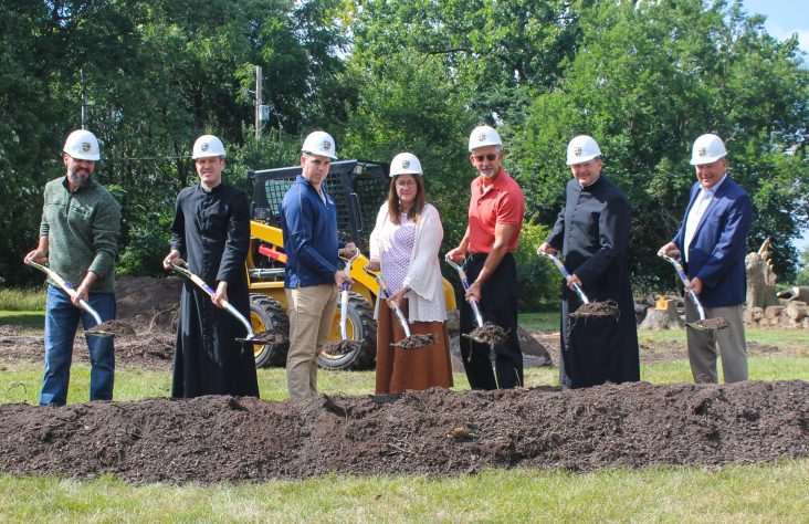 Our Lady School Breaks Ground on New Gym, Activities Center