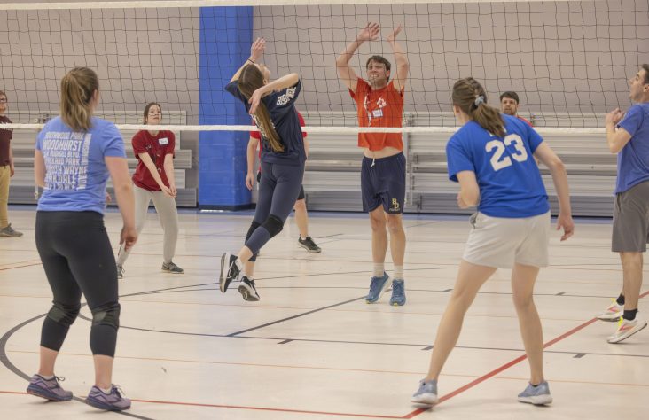Volleyball League Serves Up Fellowship to Young Adults