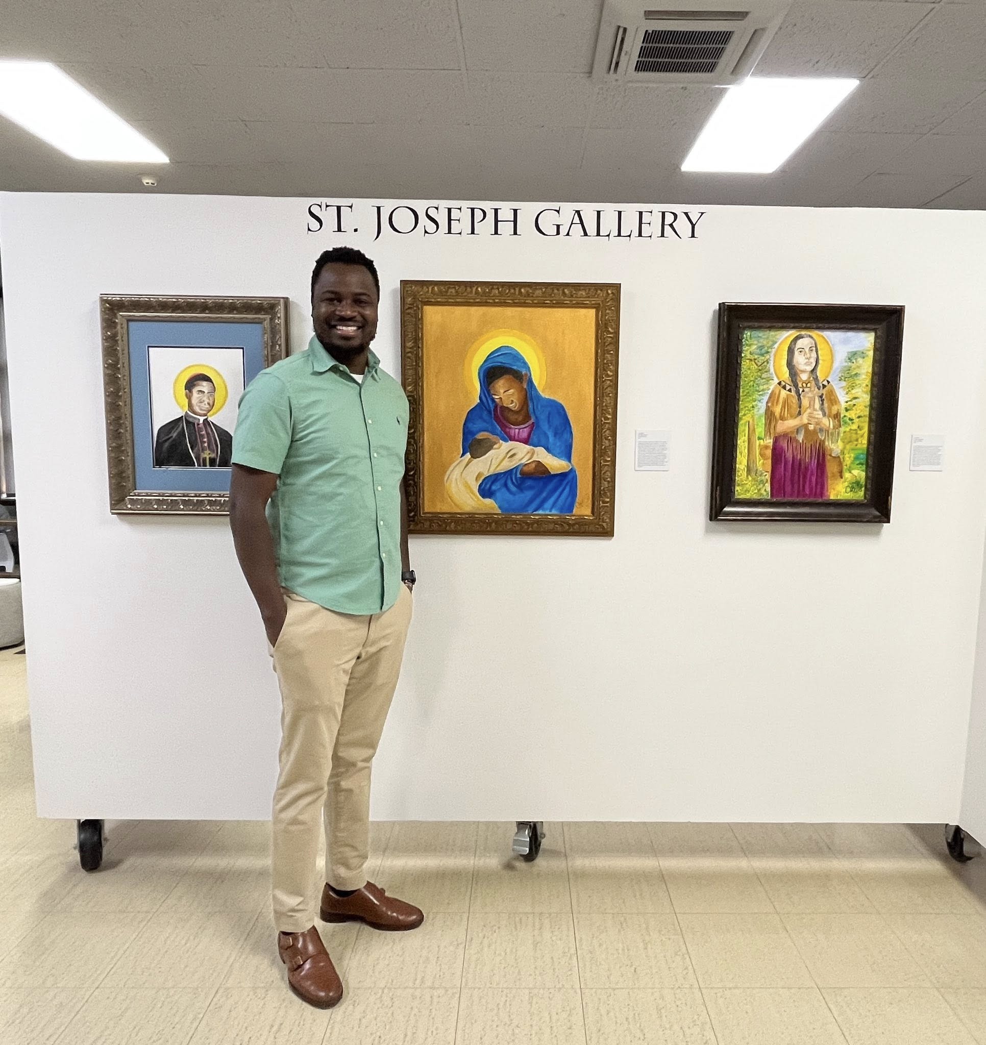 Artist Finds Inspiration in ‘Holy Men and Women’